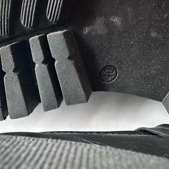 Nasty Gal Leather Chunky Loafers 40 EU / 9 US - Picture 14 of 15